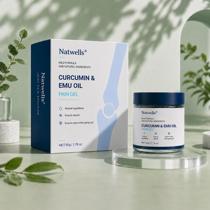 Natwells Curcumin & Emu Oil Pain Gel